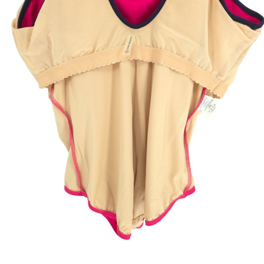 Lands' End Swim suit Pink One Piece Summer Vacation Pool Party Ocean Modest 22W - Picture 15 of 16